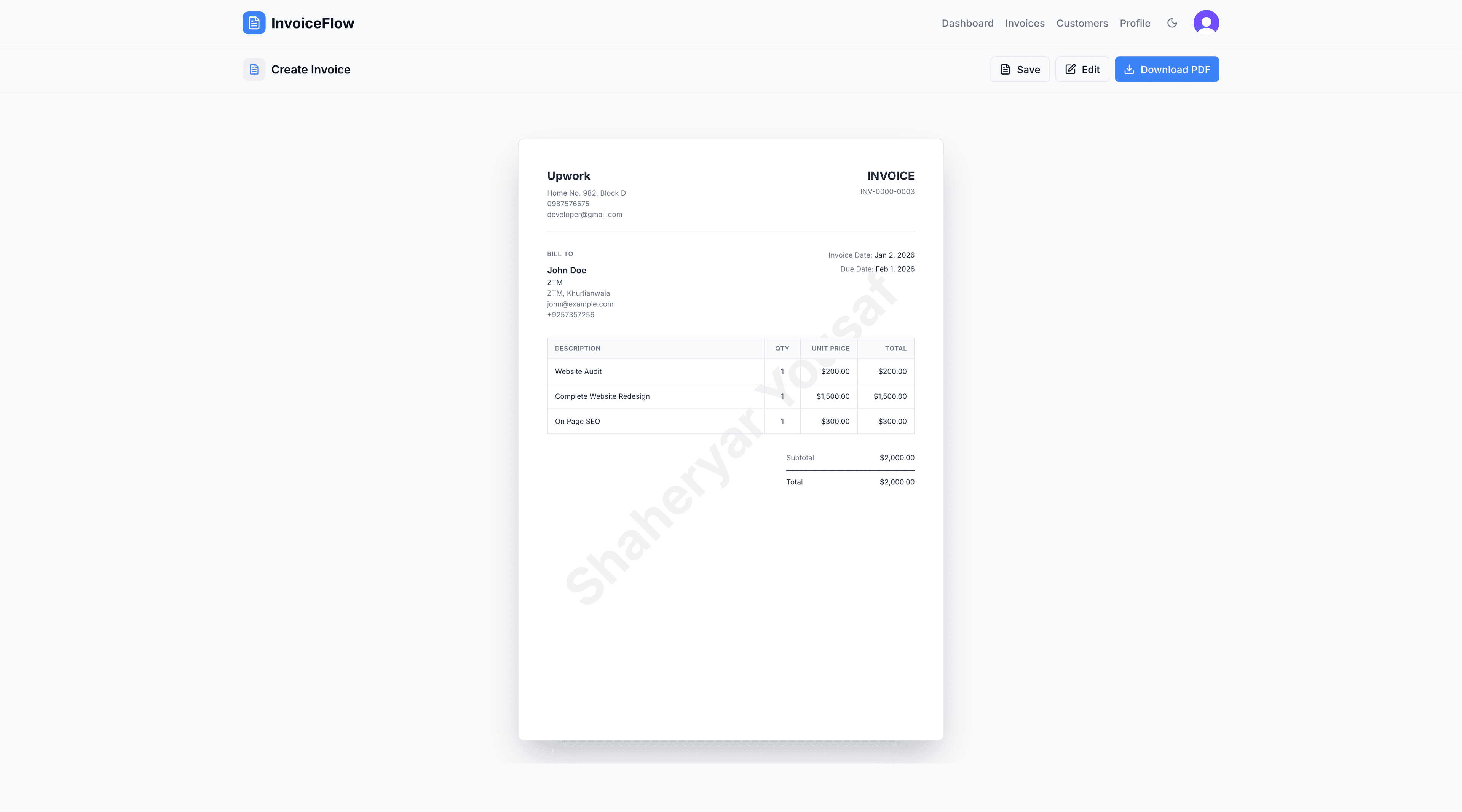 InvoiceFlow - image 4