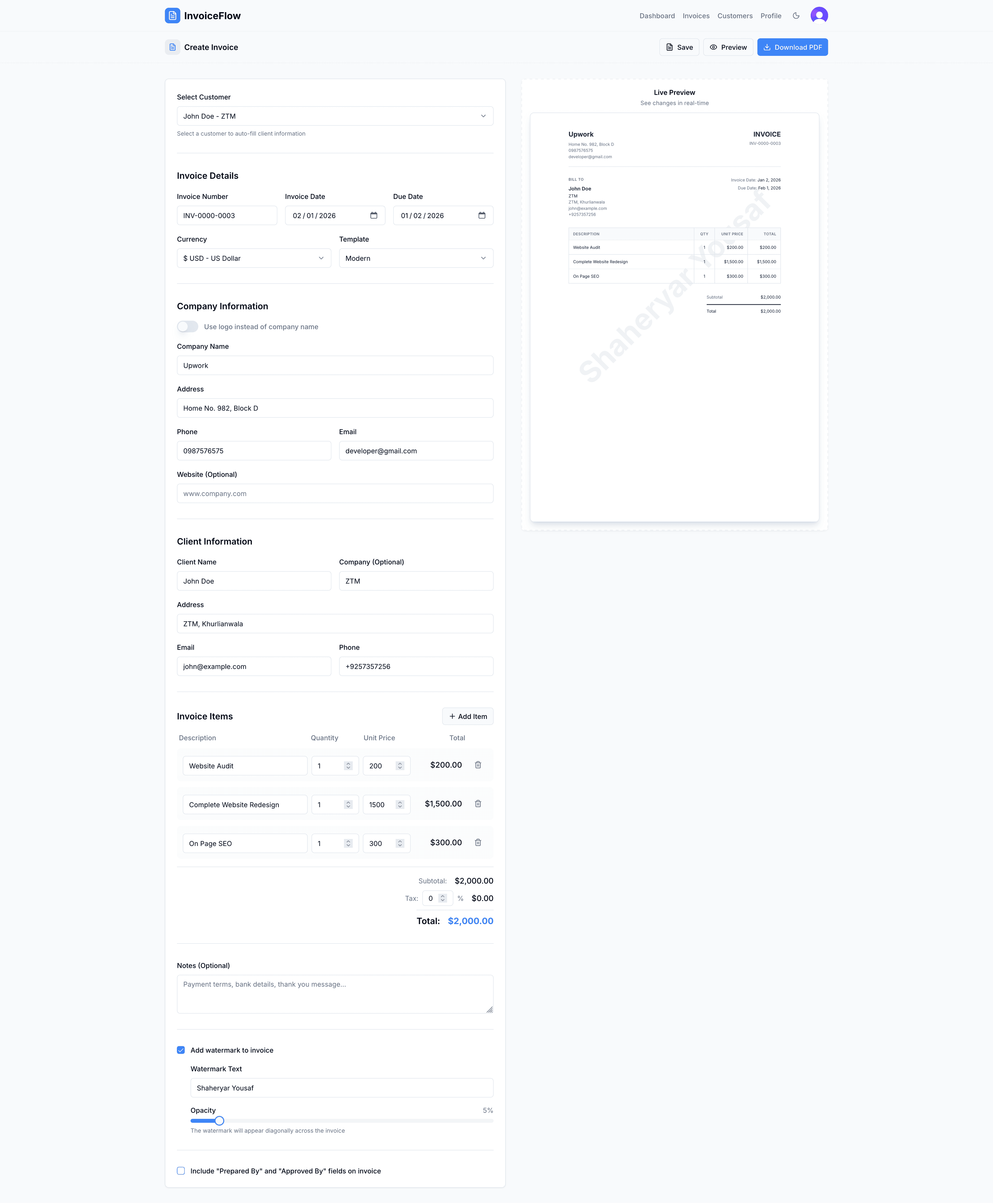 InvoiceFlow - image 3
